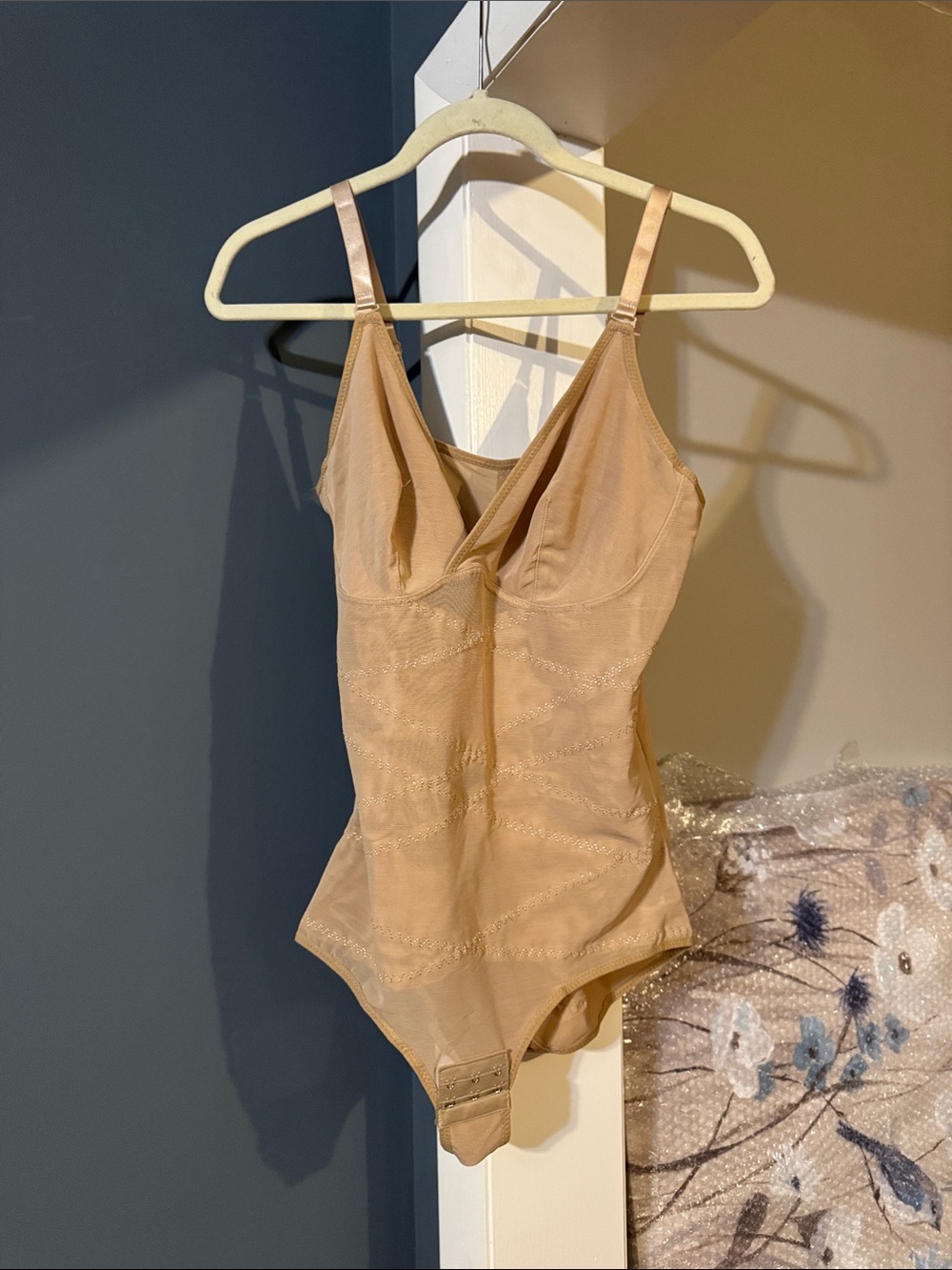 Beige Shaping Bodysuit NWOT